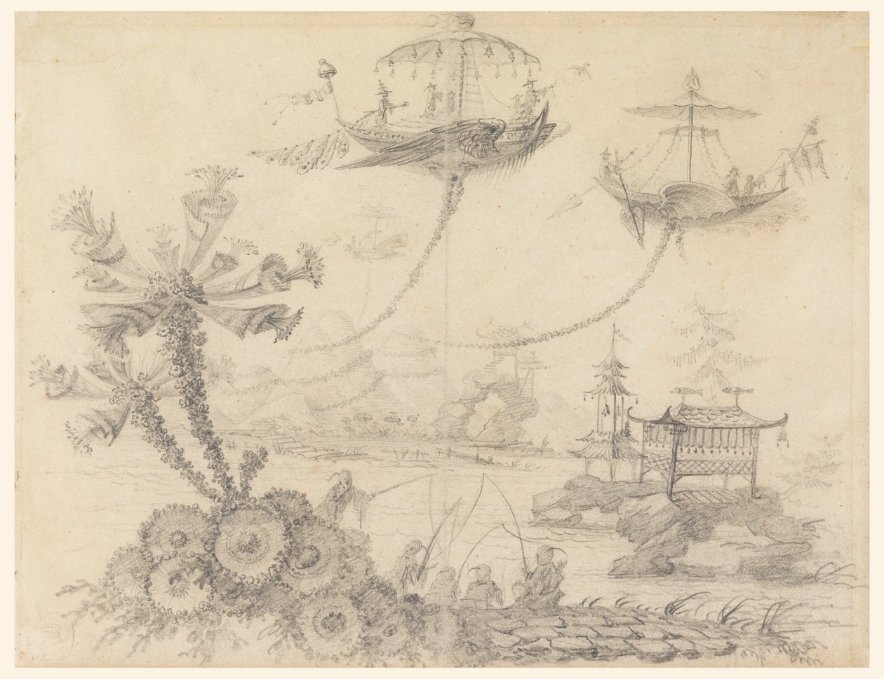 chinoiserie fantezi by Jean Baptiste Pillement