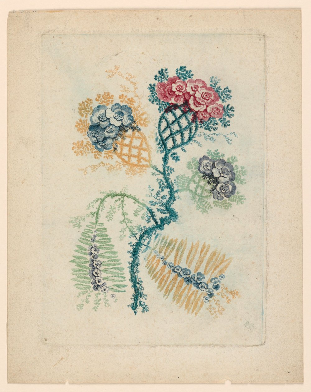 Nouvelle Suitete de Cahiers de Fleurs Idéales
