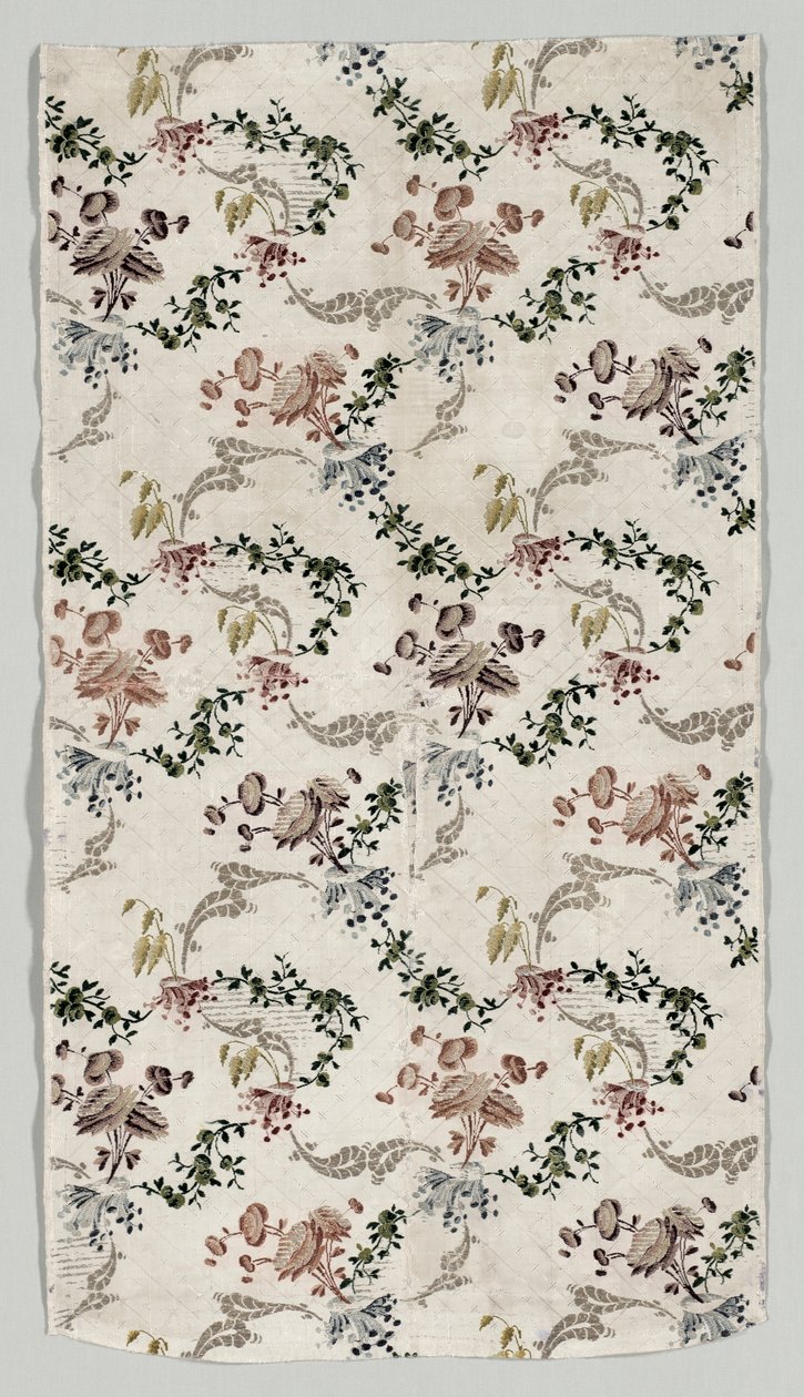 Brocade İpek Uzunluğu, 1723-1774. by Jean Baptiste Pillement