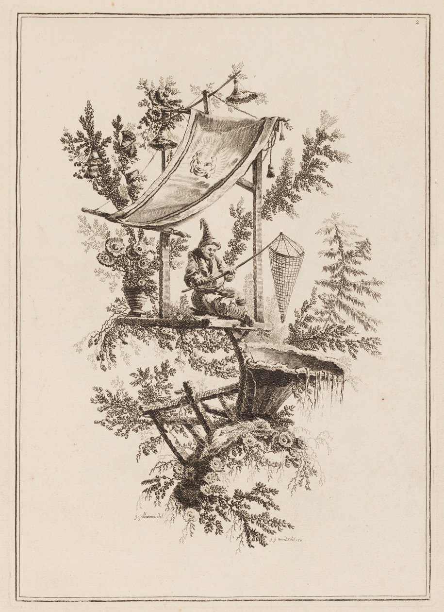 Plaka 2, "On İki Balıkçı ve Avcı Süiti" by Jean Baptiste Pillement