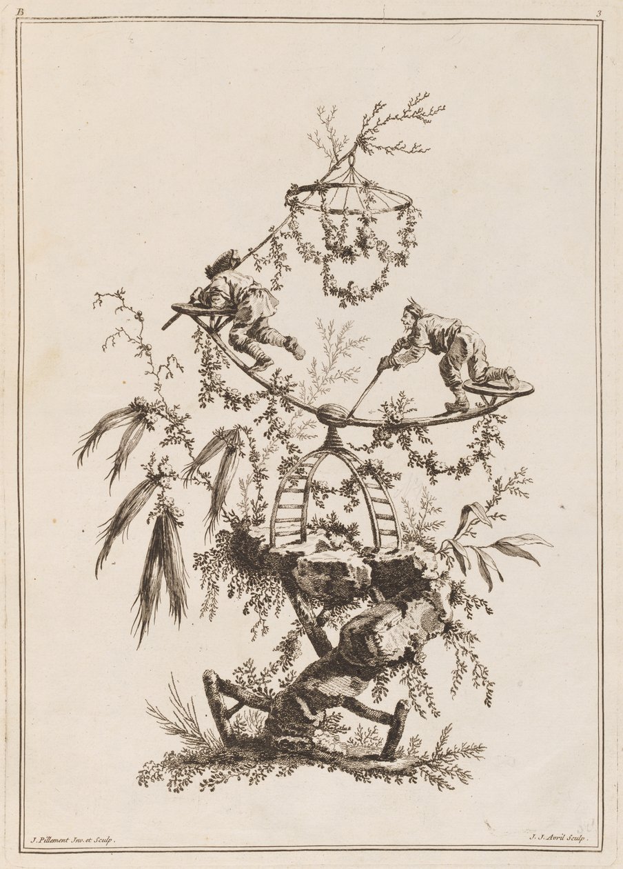 Plaka 3, "Çince Beyaz Tahta Defter" by Jean Baptiste Pillement