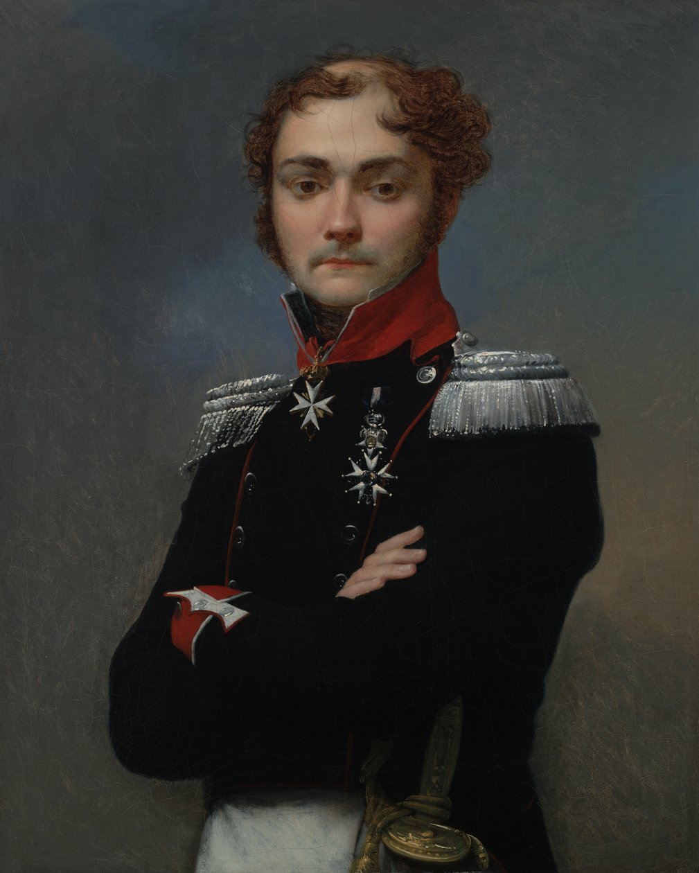 Napolyon Savaşlarından bir Subay olan Charles-Louis Regnault