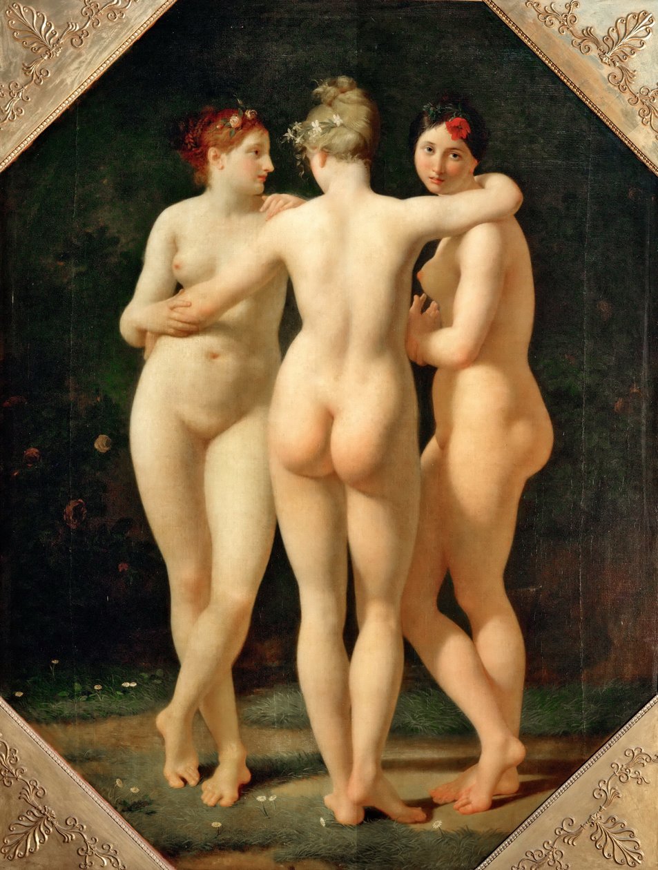 Üç Güzeller by Jean Baptiste Regnault
