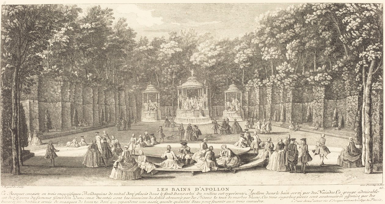 Apollon Hamamları by Jean Baptiste Rigaud