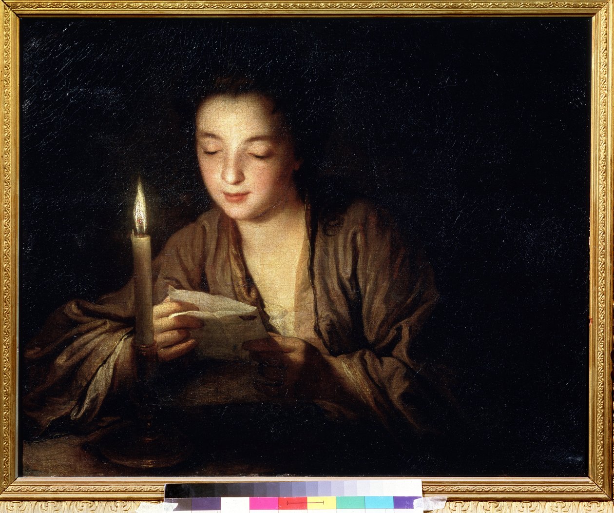 Mumlu kız. Jean Baptiste Santerre