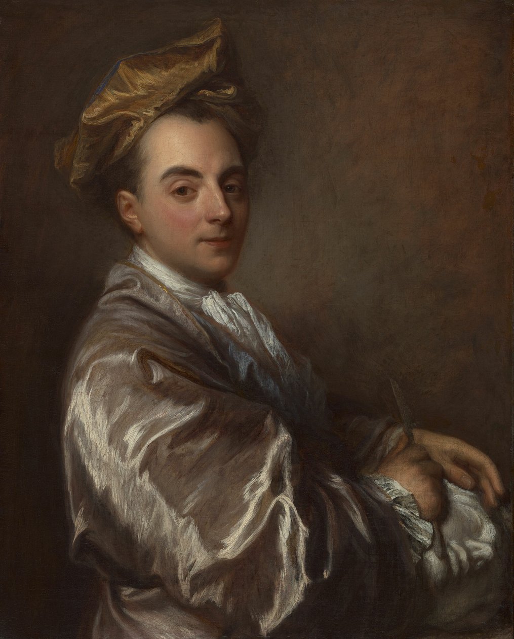 Bir Heykeltıraşın Portresi by Jean Baptiste Santerre