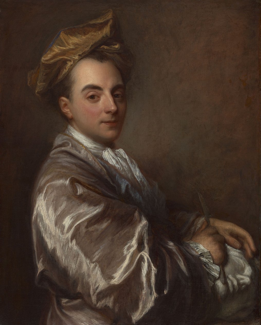 Bir Heykeltıraşın Portresi by Jean Baptiste Santerre