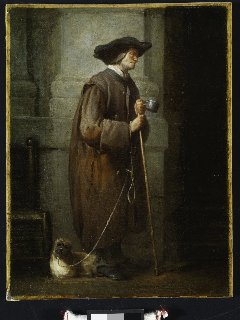 kör dilenci by Jean Baptiste Simeon Chardin