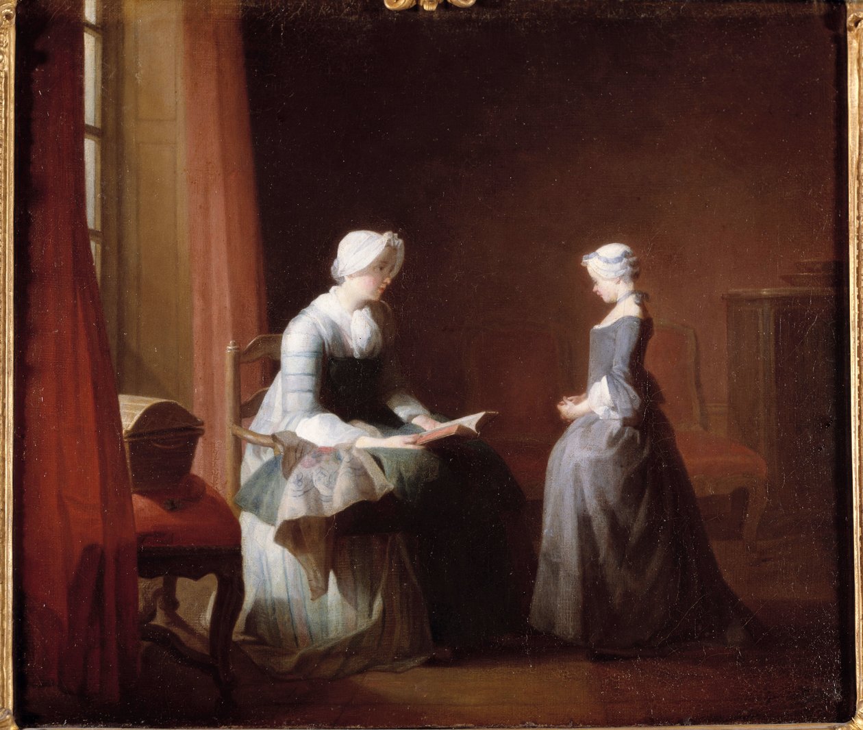 İyi eğitim. Jean Baptiste Simeon Chardin
