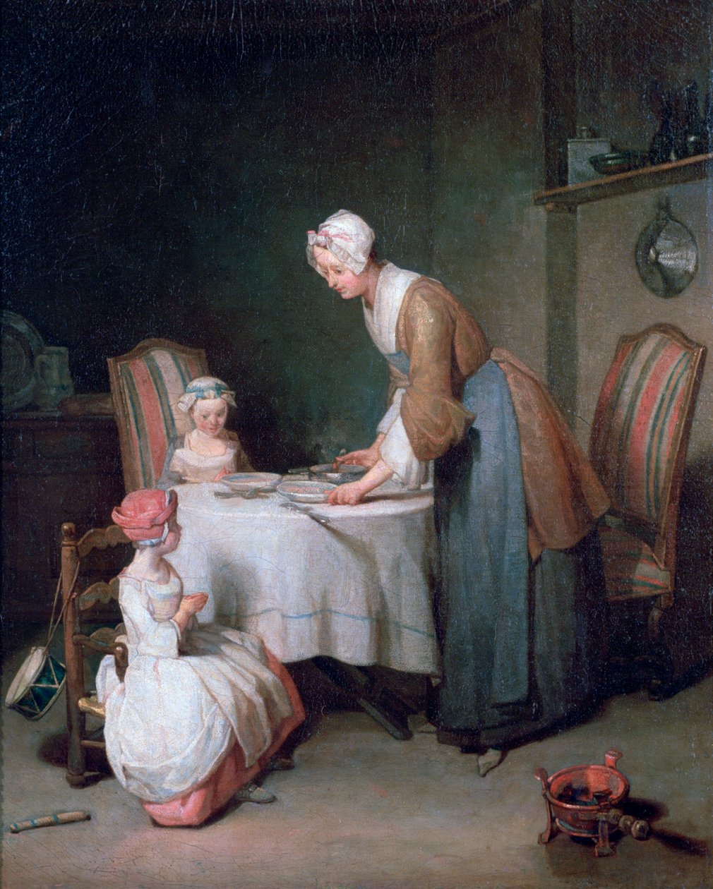 Grace Söylemek, 1744 by Jean Baptiste Simeon Chardin