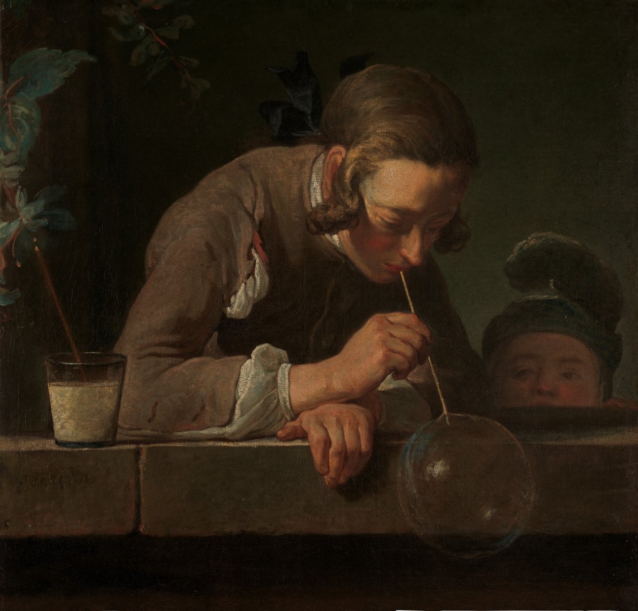 Sabun Köpüğü, ca. 1733-34. by Jean Baptiste Simeon Chardin
