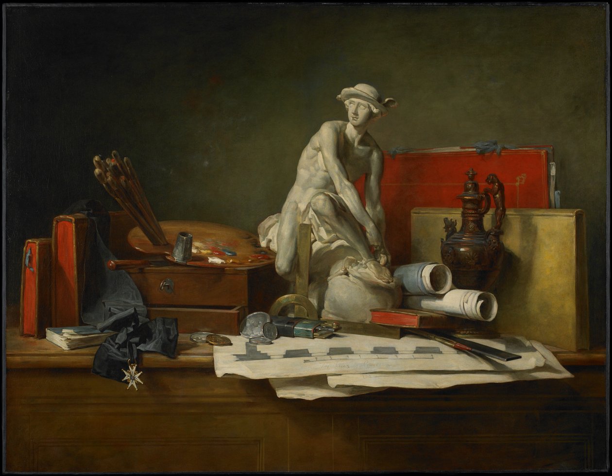 Sanatın Nitelikleri ve Verdiği Ödüller by Jean Baptiste Simeon Chardin