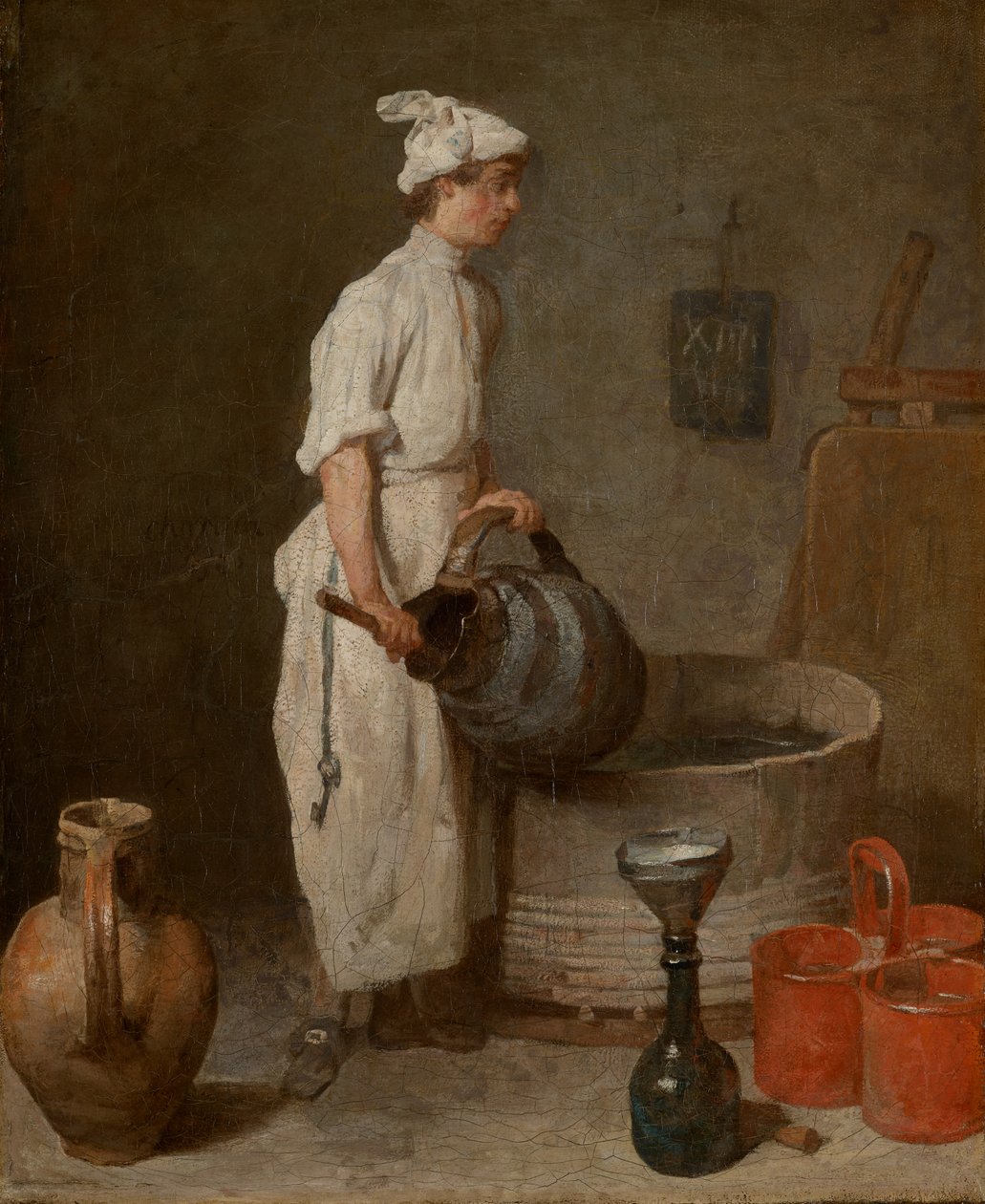 Mahzen Çocuğu, 1738 by Jean Baptiste Simeon Chardin