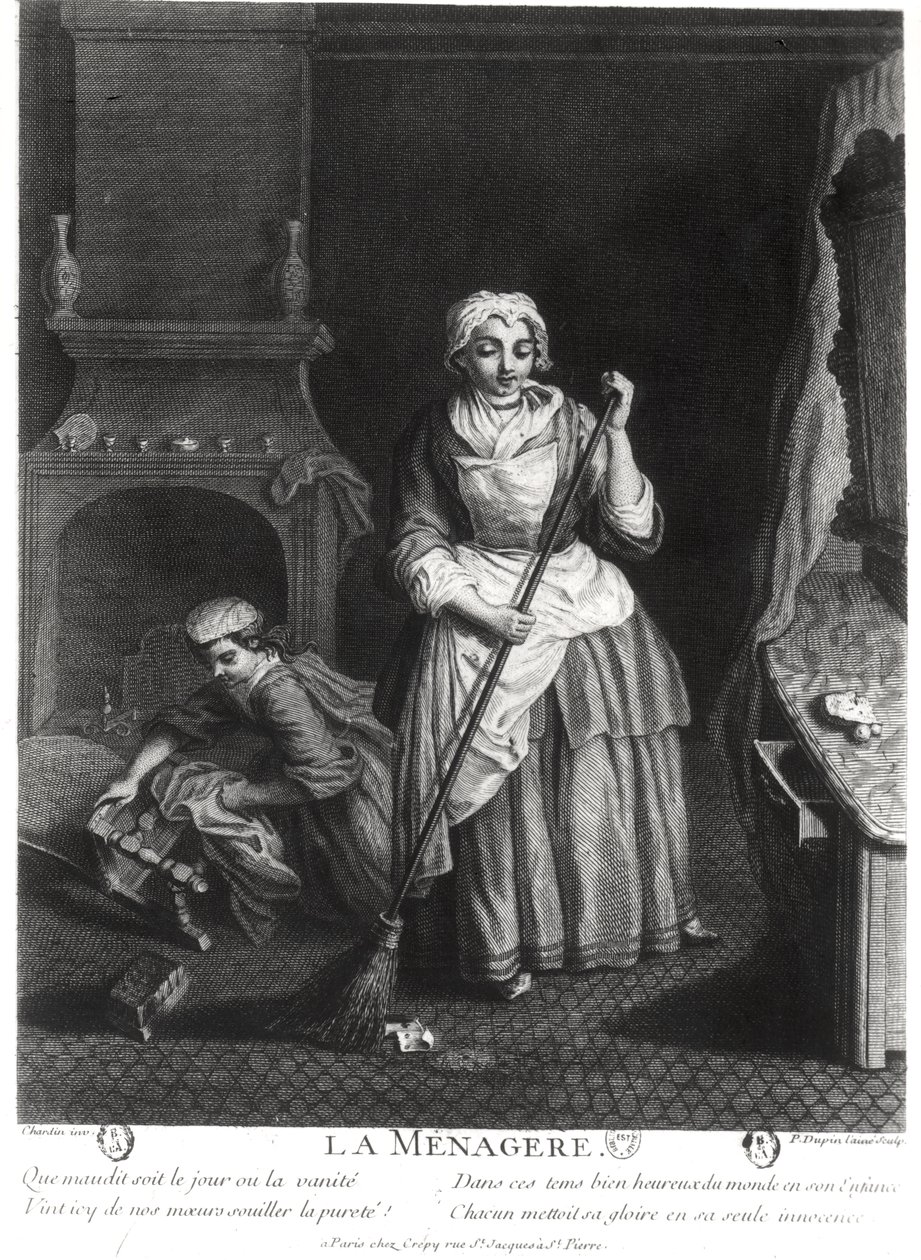 Hizmetçi by Jean Baptiste Simeon Chardin
