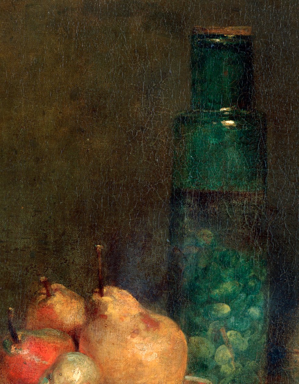 Zeytin Kavanozu, detay, 1760 by Jean Baptiste Simeon Chardin
