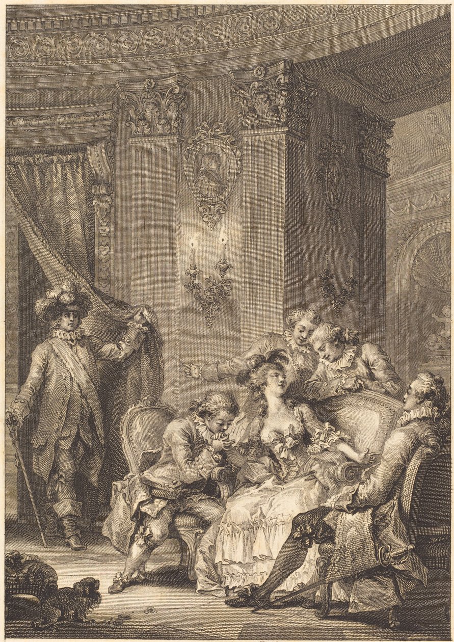 itirafçı koca by Jean Baptiste Tilliard and Antoine Jean Duclos after Jean Honoré Fragonard
