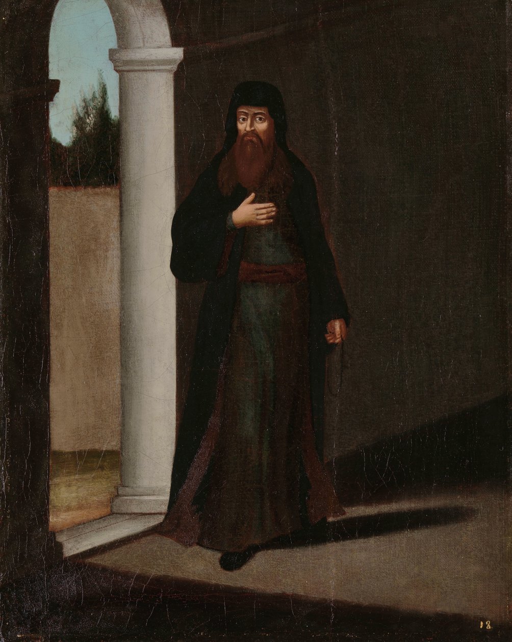 Yunan Rahip by Jean Baptiste Vanmour (workshop of)