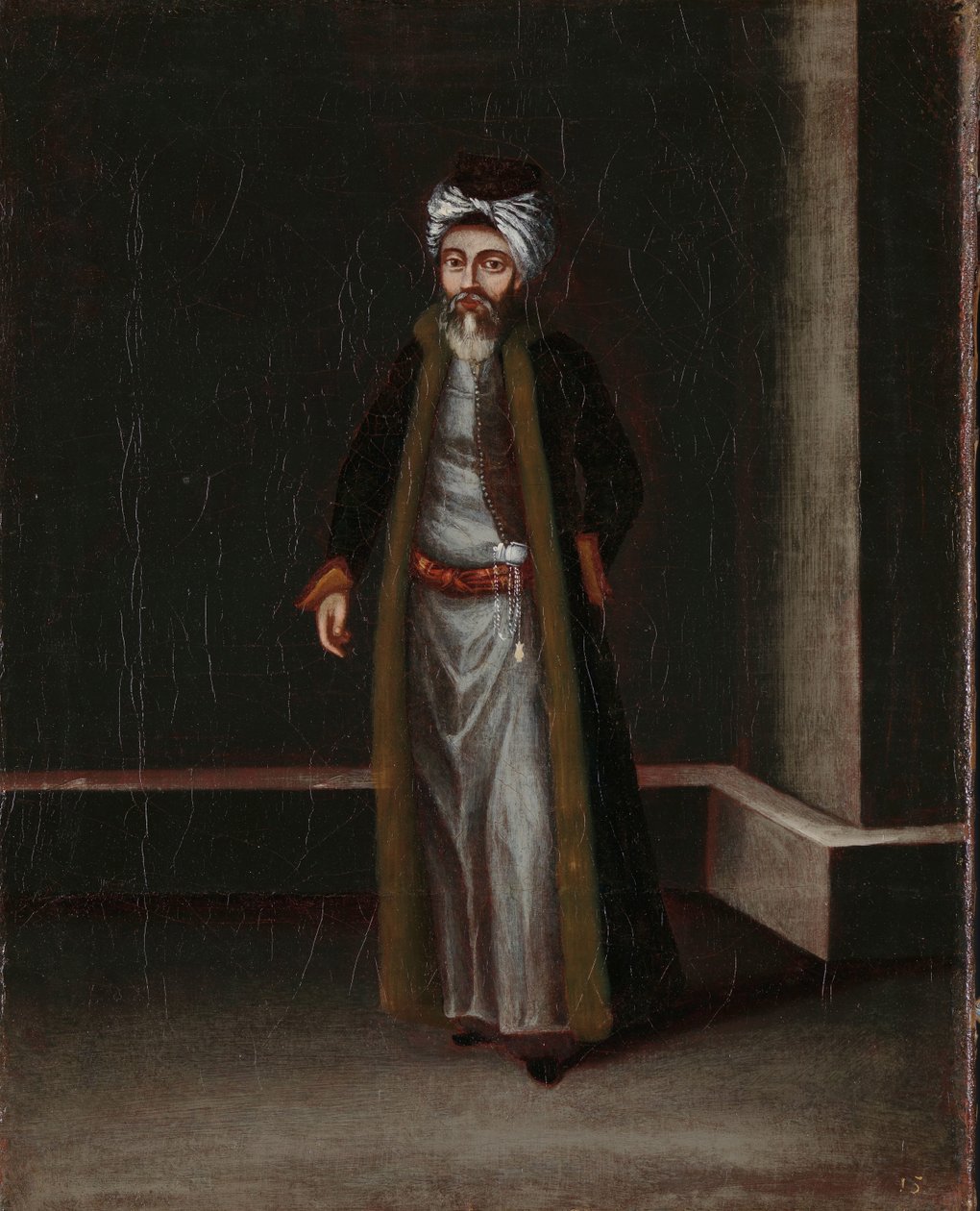 Bir Yahudi Para Değiştirici by Jean Baptiste Vanmour (workshop of)