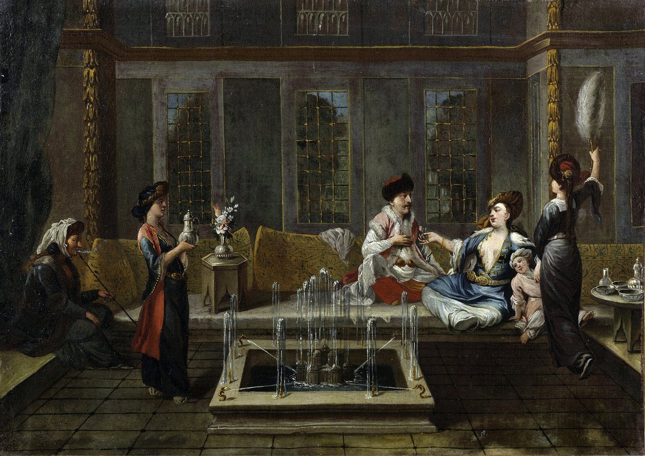 Konuşma - Vanmour (Van Mour), Jean-Baptiste