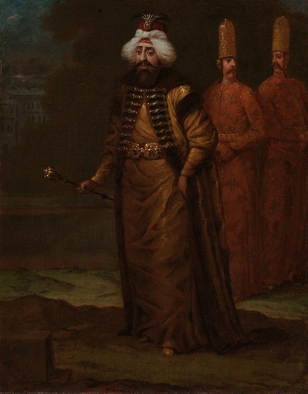 Sultan Ahmet E by Jean Baptiste Vanmour