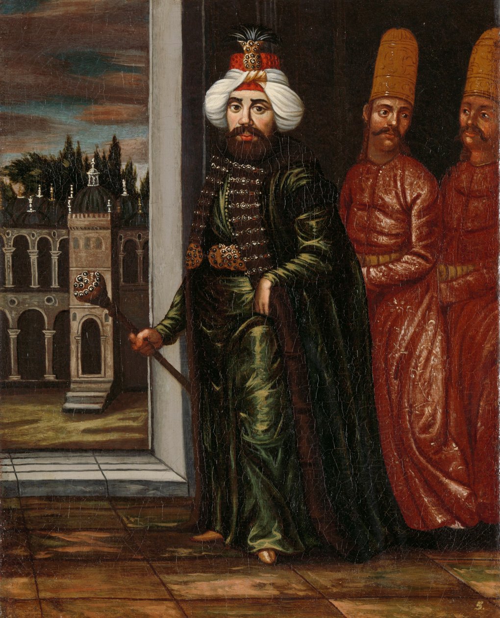 Sultan III. Ahmed, c.1727-30 by Jean Baptiste Vanmour