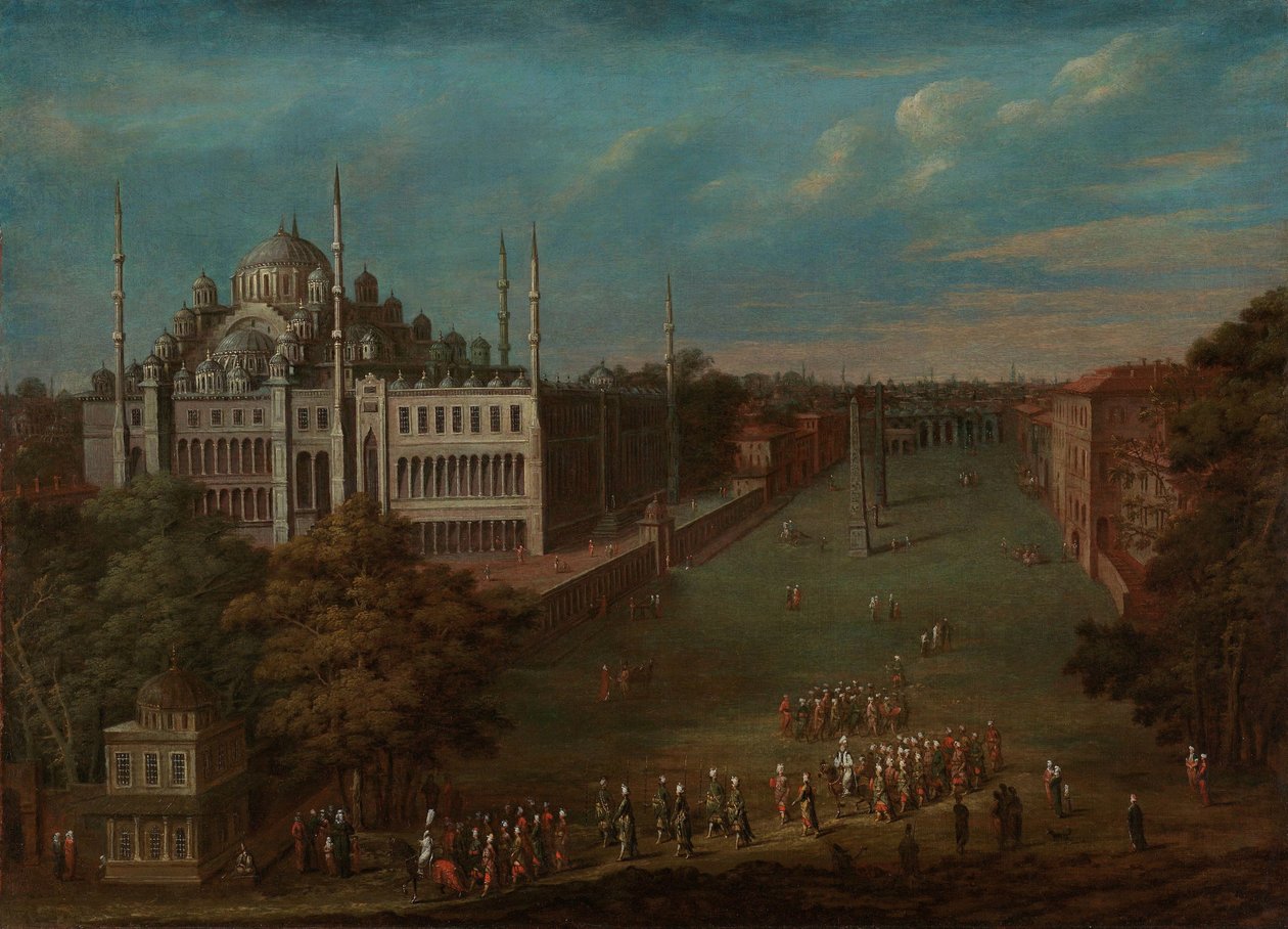 Atmeydanı (At Meydanı) Geçerken Sadrazam Sadrazam Atmeydanı