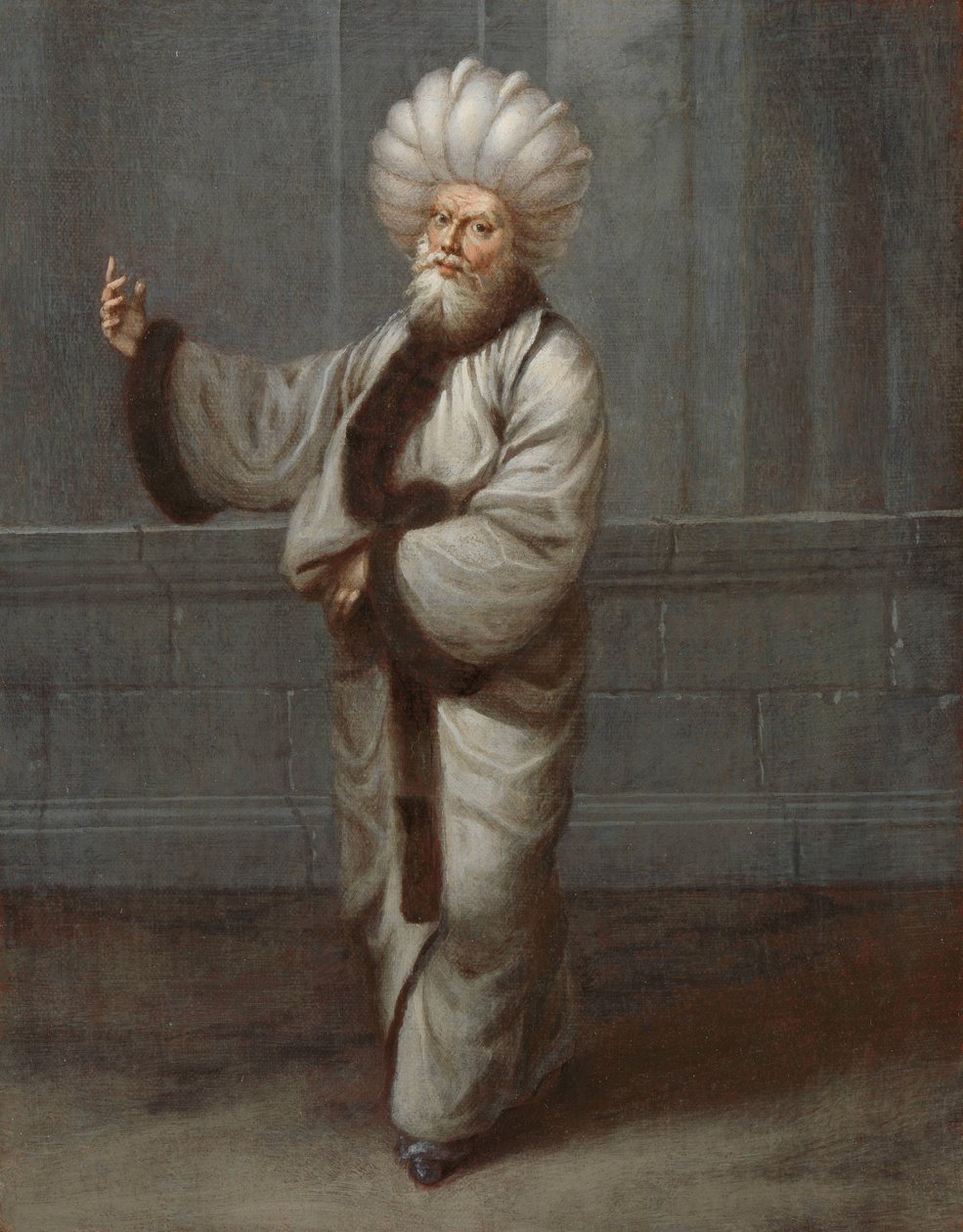 The Kazasker, Judge De kazasker, rechter by Jean Baptiste Vanmour
