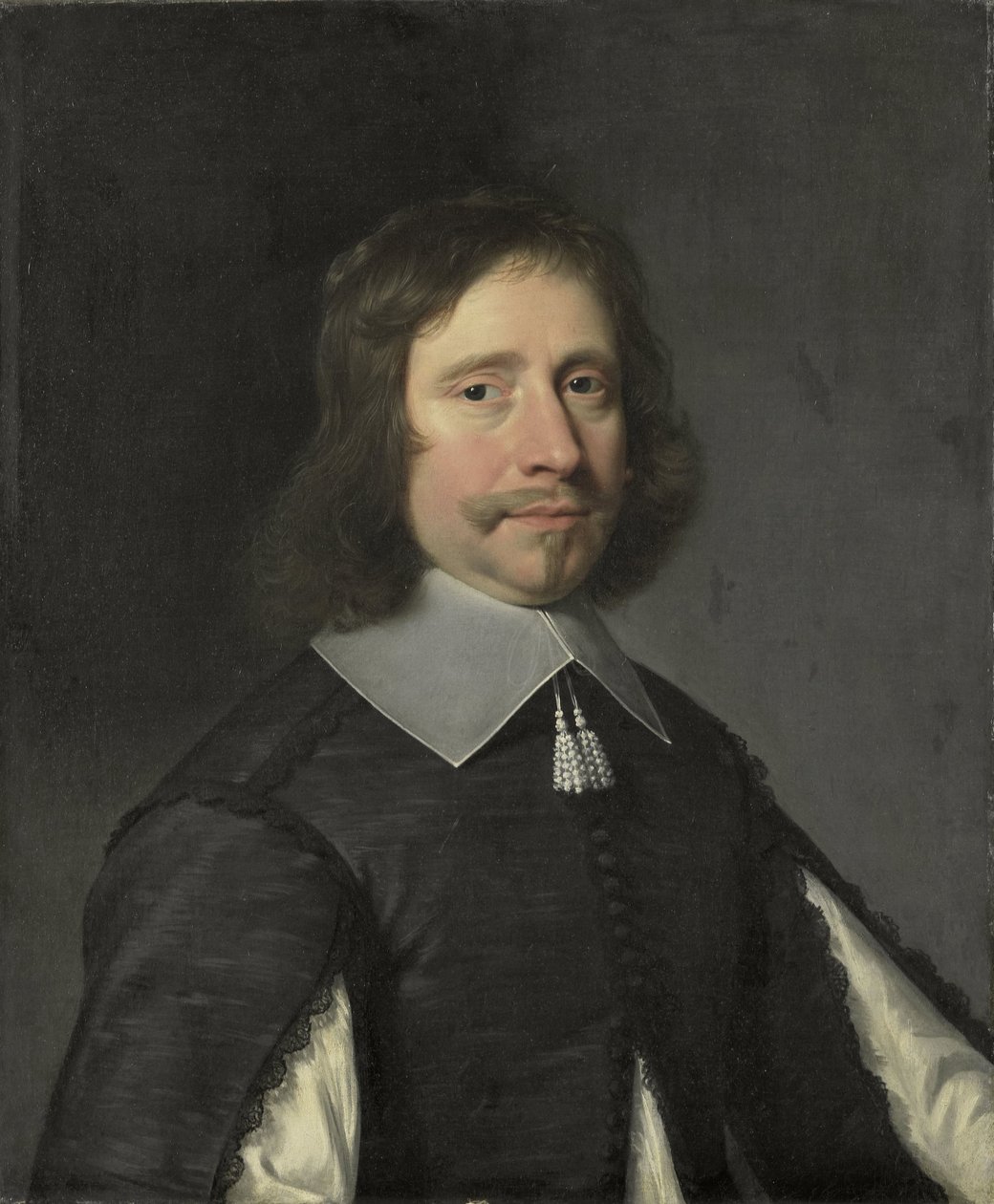 Bir Adamın Portresi, muhtemelen Philippe de la Trémoïlle, Olonne Kontu by Jean Baptiste de Champaigne (attributed to)