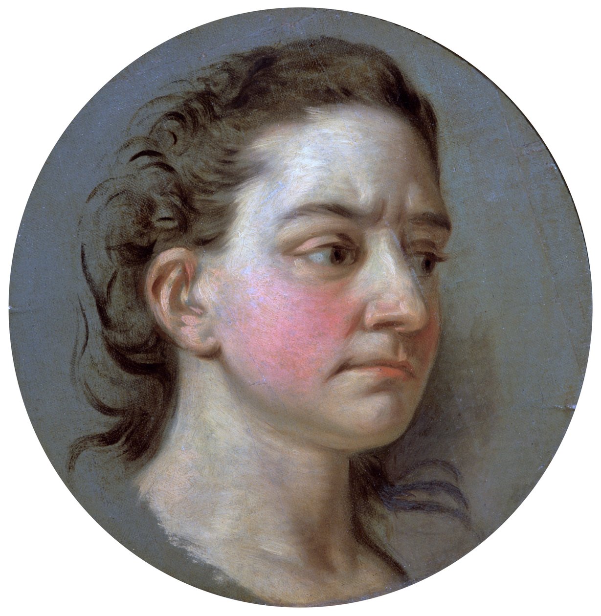 Bir Kadının Portresi, 18. yüzyıl. by Jean Baptiste van Loo