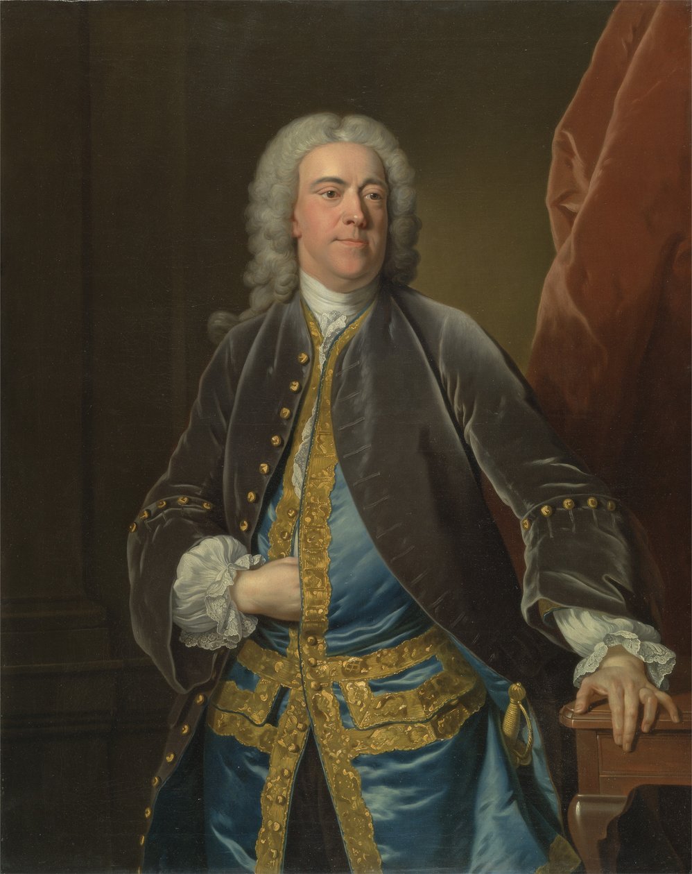 Çok Saygıdeğer Stephen Poyntz, Midgeham, Berkshire, c.1740 (tuval üzerine yağlı boya) by Jean Baptiste van Loo
