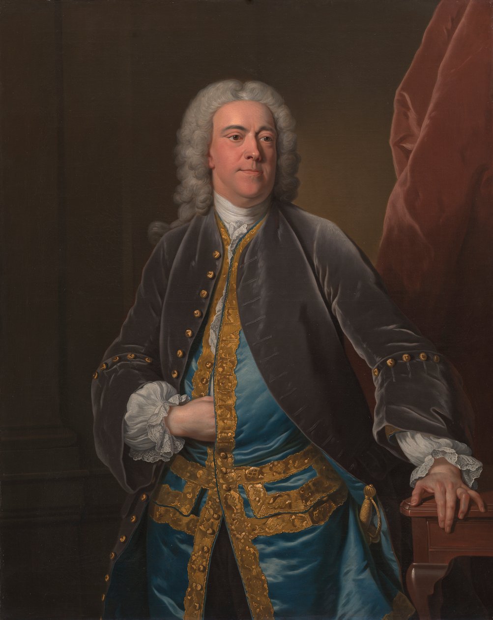 Rt. Midgham, Berkshire'dan Saygıdeğer Stephen Poyntz by Jean Baptiste van Loo