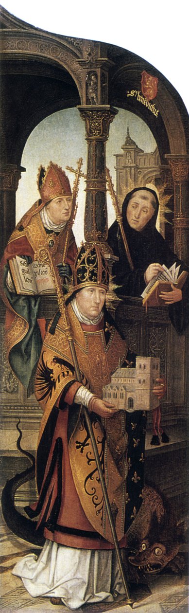 Müjde, 1516-1517 by Jean the Elder Bellegambe