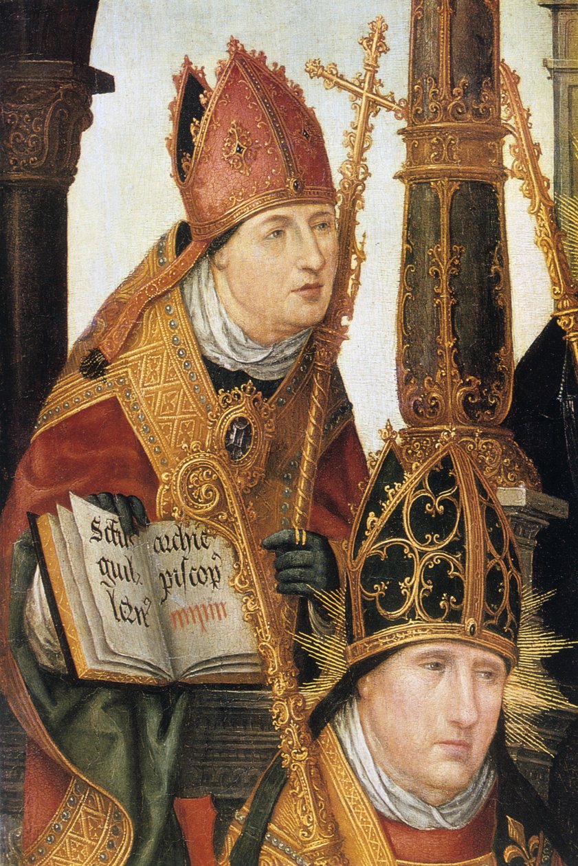 Duyuru detayı, 1516-1517 by Jean the Elder Bellegambe