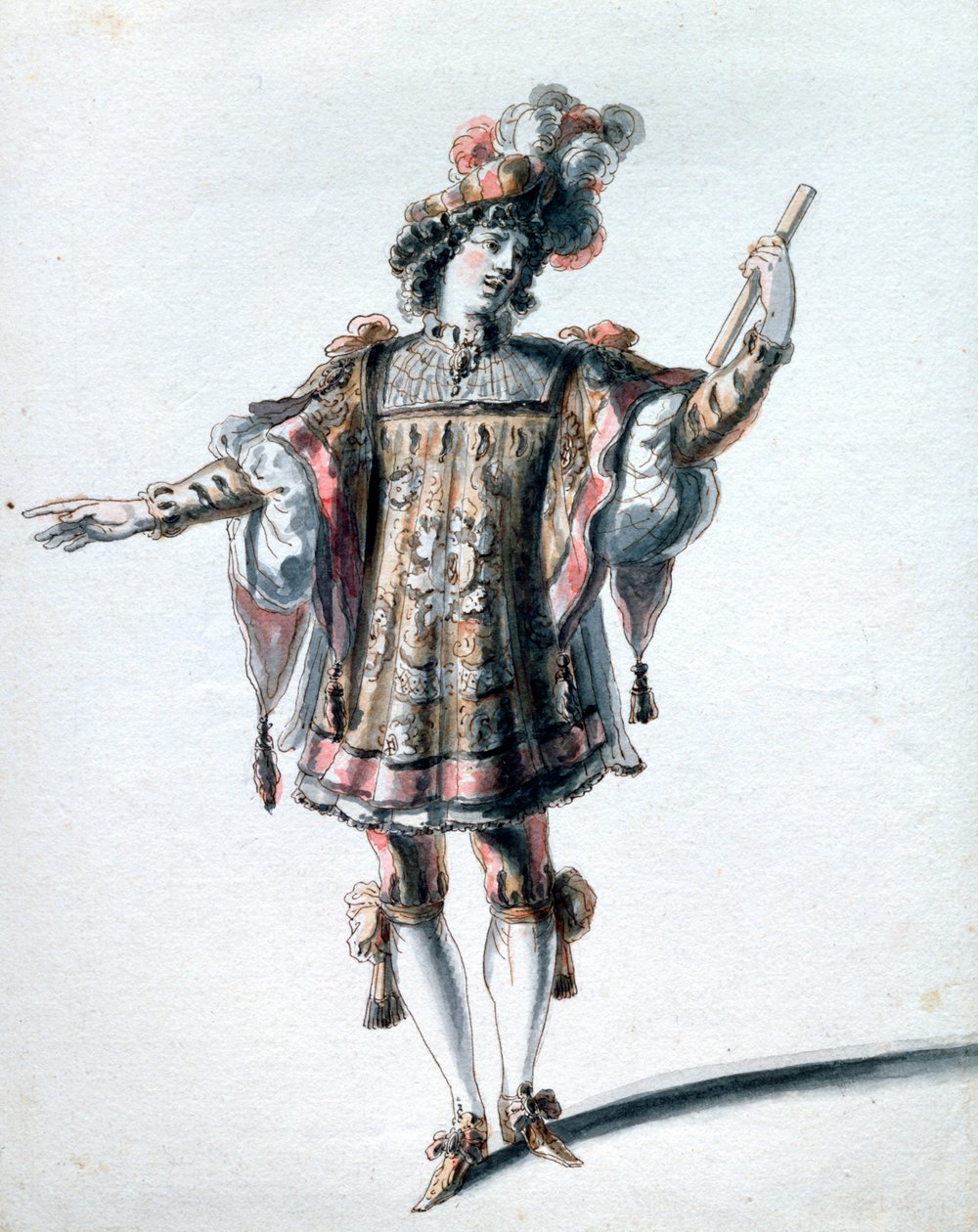 Jean Berain the Elder tarafından kostüm tasarımı, c1680 by Jean Berain, Jean Baptiste Lully