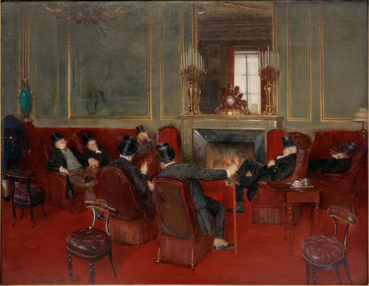 Klüpte by Jean Beraud