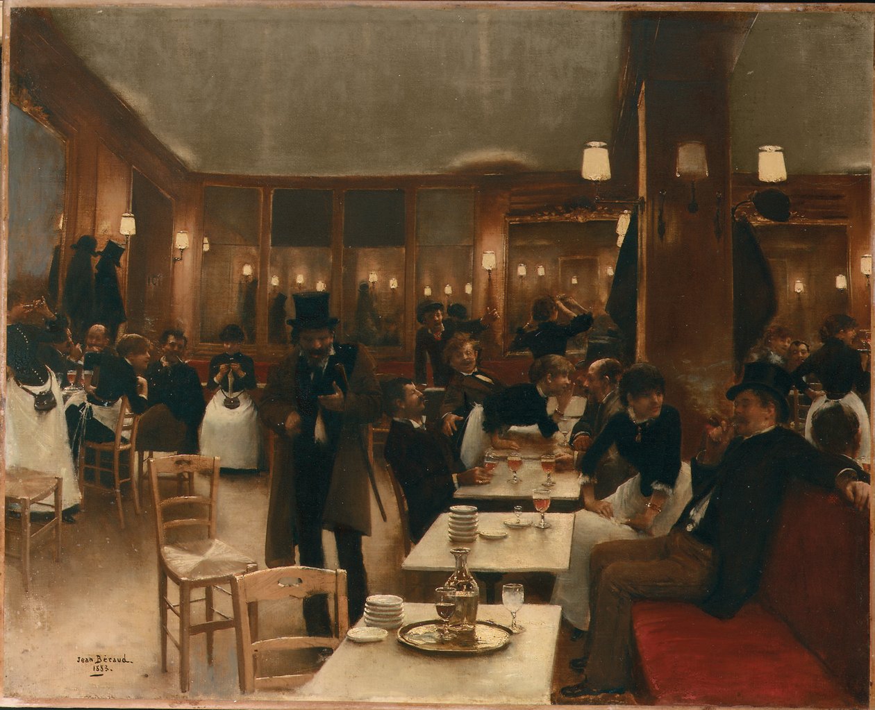 Bira Fabrikası, 1883 by Jean Beraud