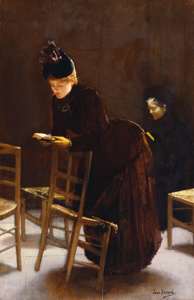 dua eden kadın by Jean Beraud