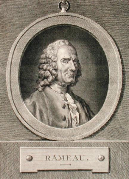 Benoist tarafından oyulmuş Jean Philippe Rameau (1683-1764) portresi (gravür) by Jean Bernard (after) Restout