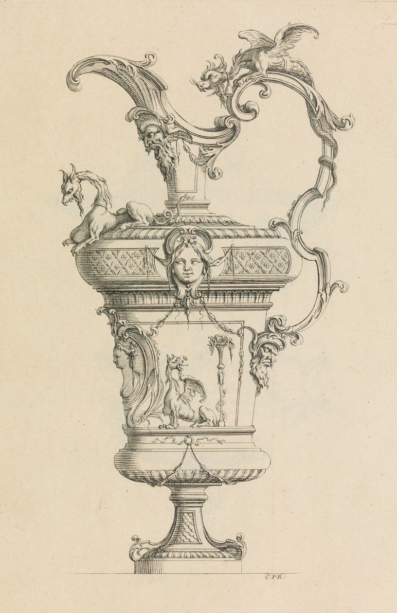 Yeni Vazolar Kitabı, 1716 veya sonrası., 1716 veya sonrası. by Jean Bernard Toro