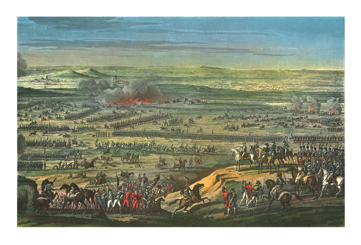 Austerlitz Savaşı, 2 Aralık 1805, c1850 by Jean Bosq