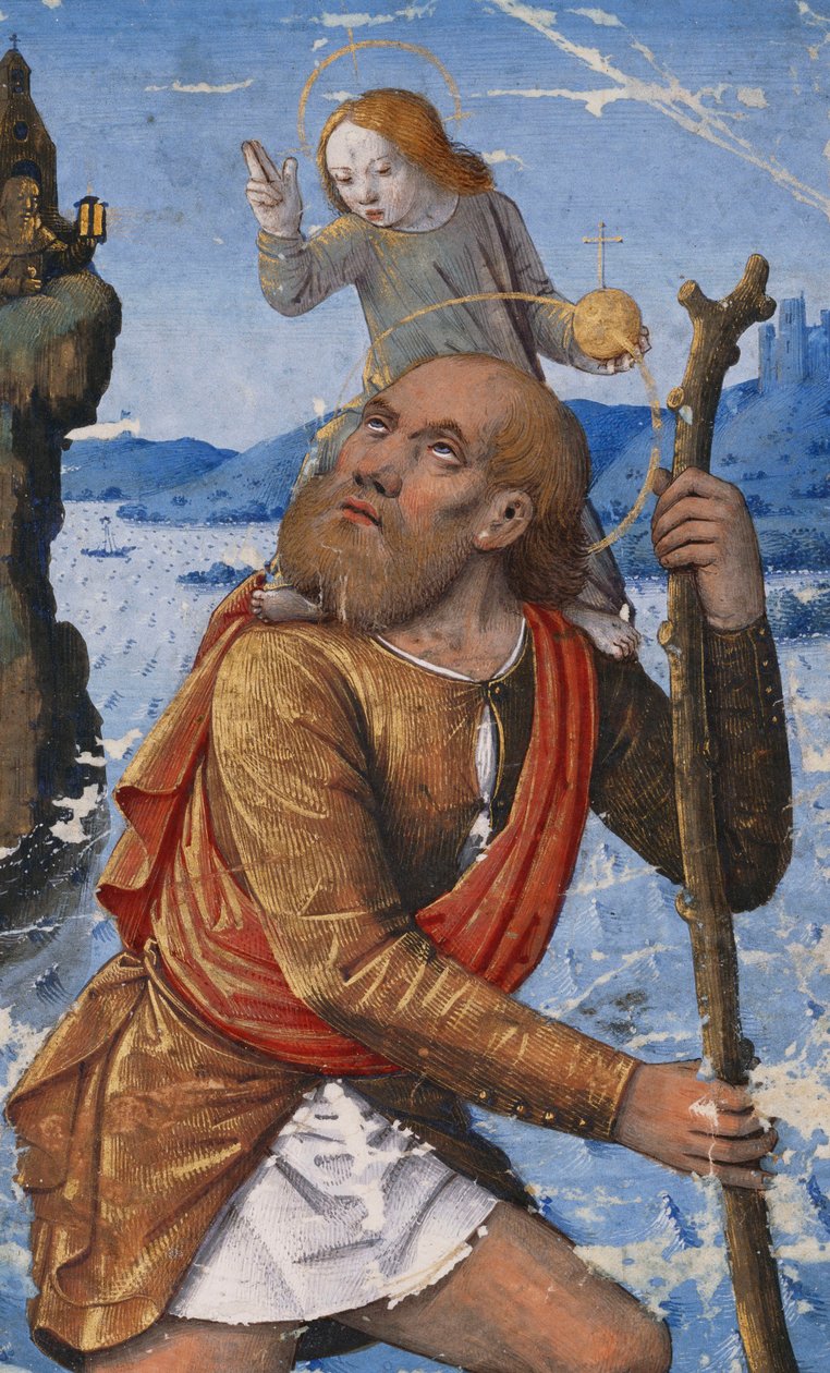 Aziz Christopher, c. 1490-1500 by Jean Bourdichon
