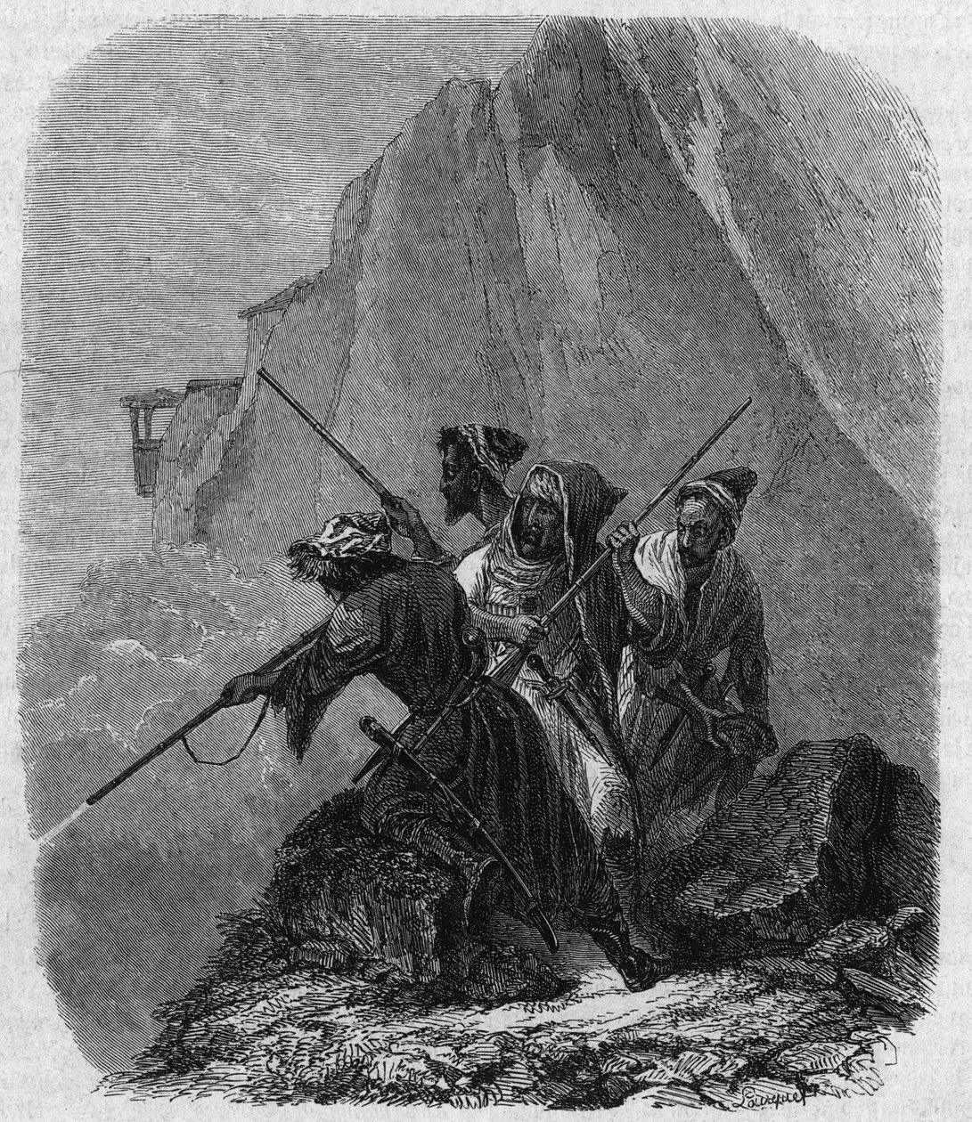 Çerkes askerleri (Kafkasya