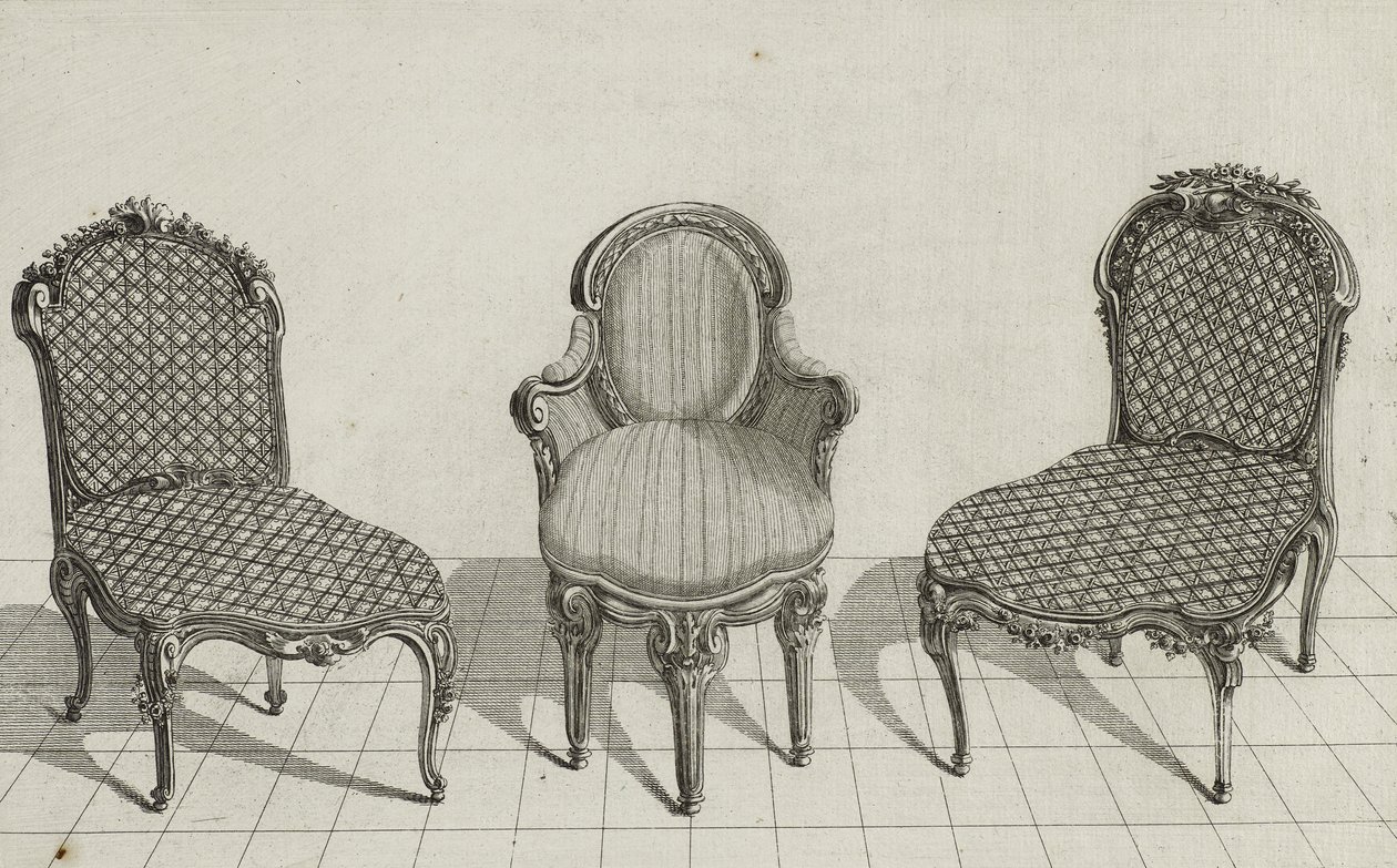 Baston Sandalye, Cabriolet Koltuk, Baston Sandalye, 1770