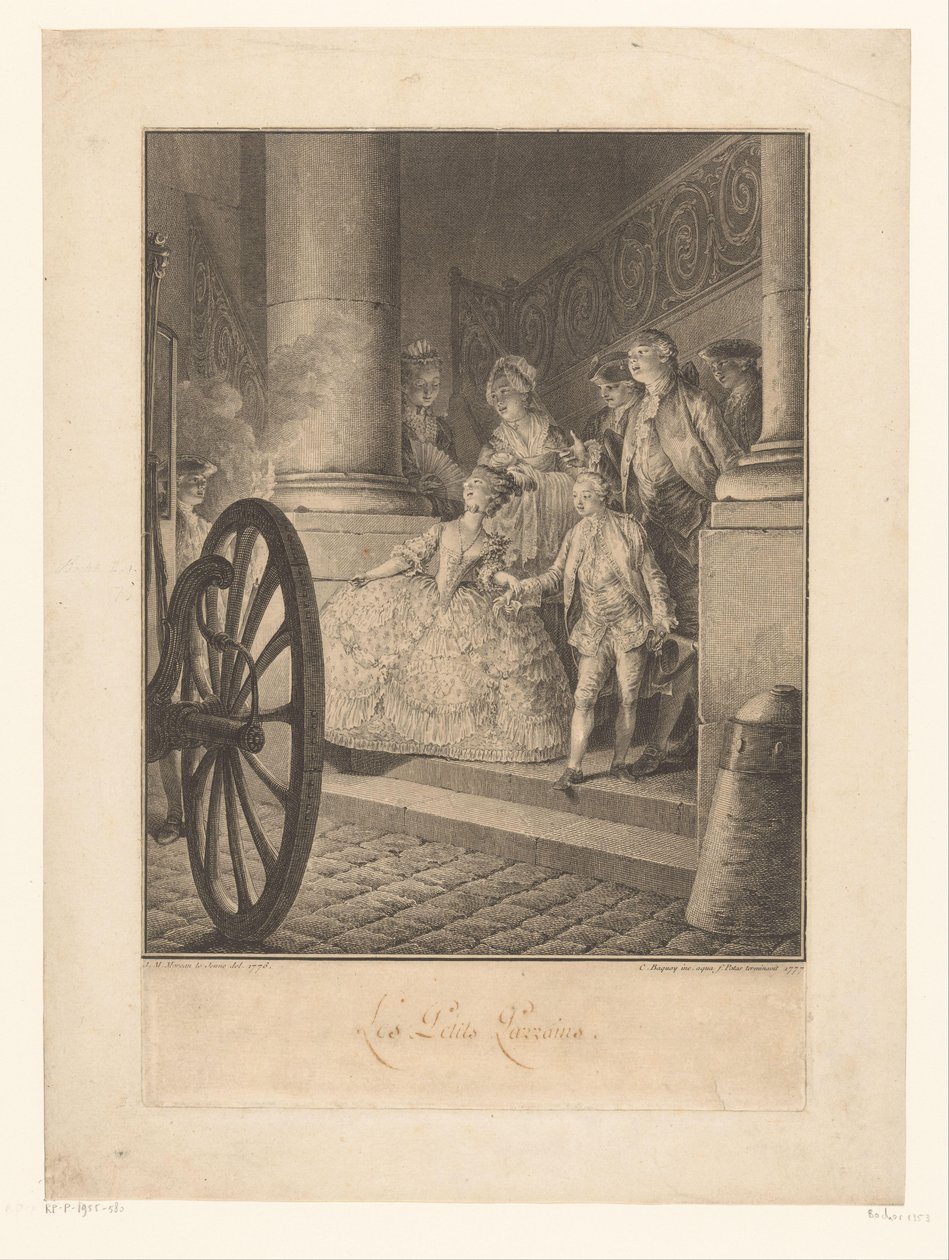 Genç vaftiz ebeveynleri by Jean Charles Baquoy