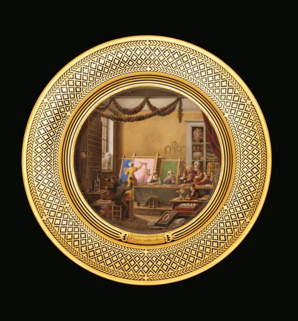 Yapay Çiçekler, c.1820-35 by Jean Charles Develly