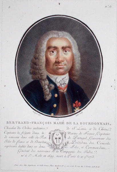 Bertrand-Francois Mahe de la Bourdonnais (1699-1753) 