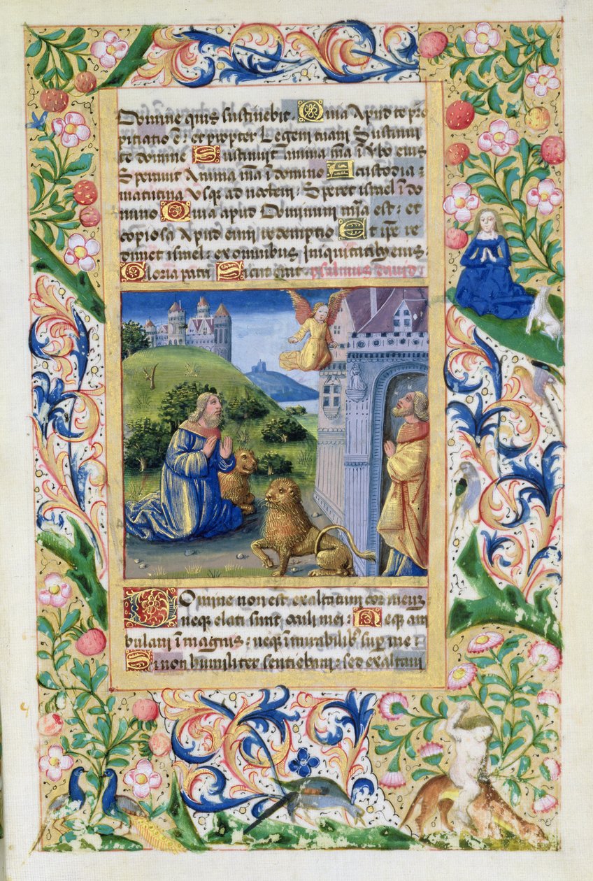 Bayan Lat. Q.v.I.126 Büyük Anthony ve Paul the Hermit, Louis dOrleans