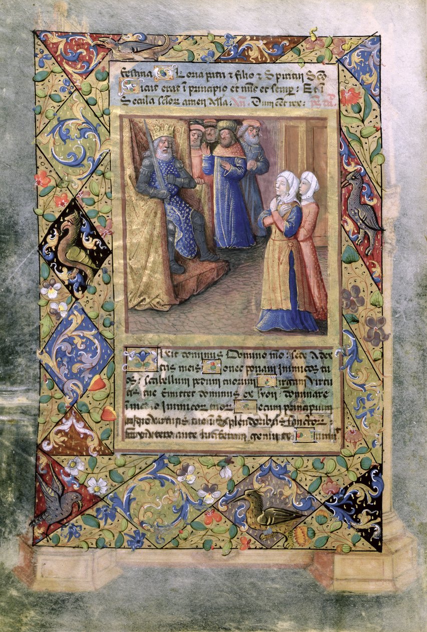 Bayan Lat. Q.v.I.126 f.36v Süleyman