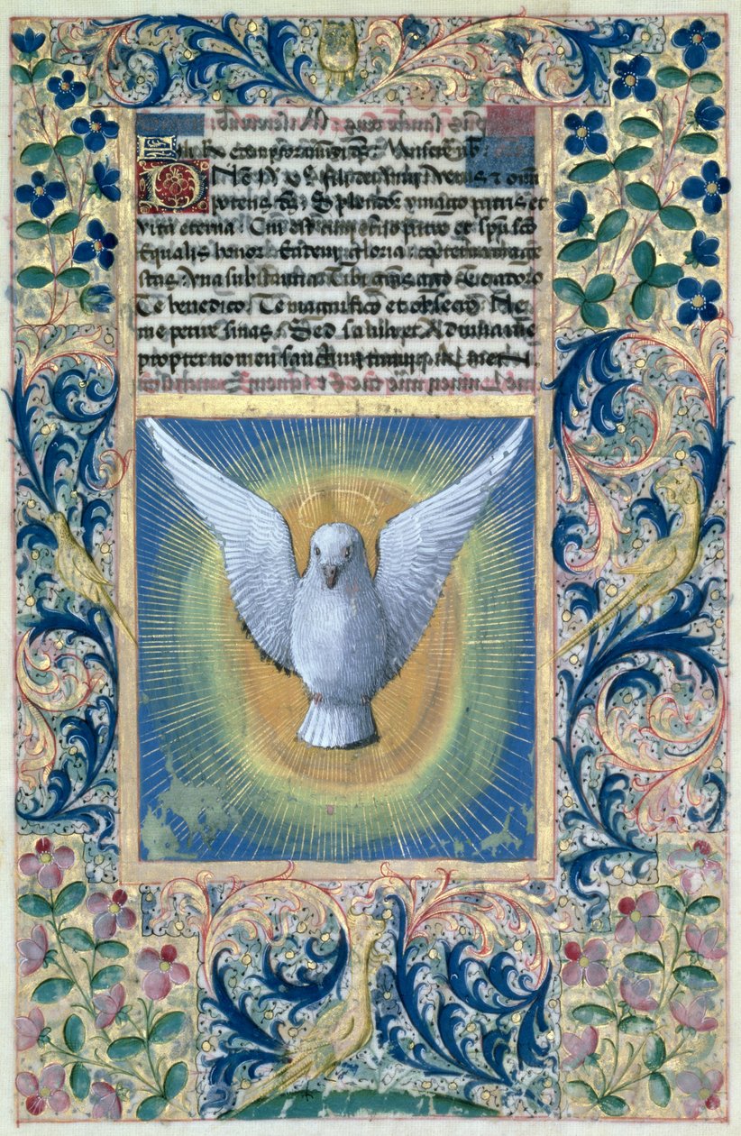 Bayan Lat. Q.v.I.126 f.90 Kutsal Ruh, 