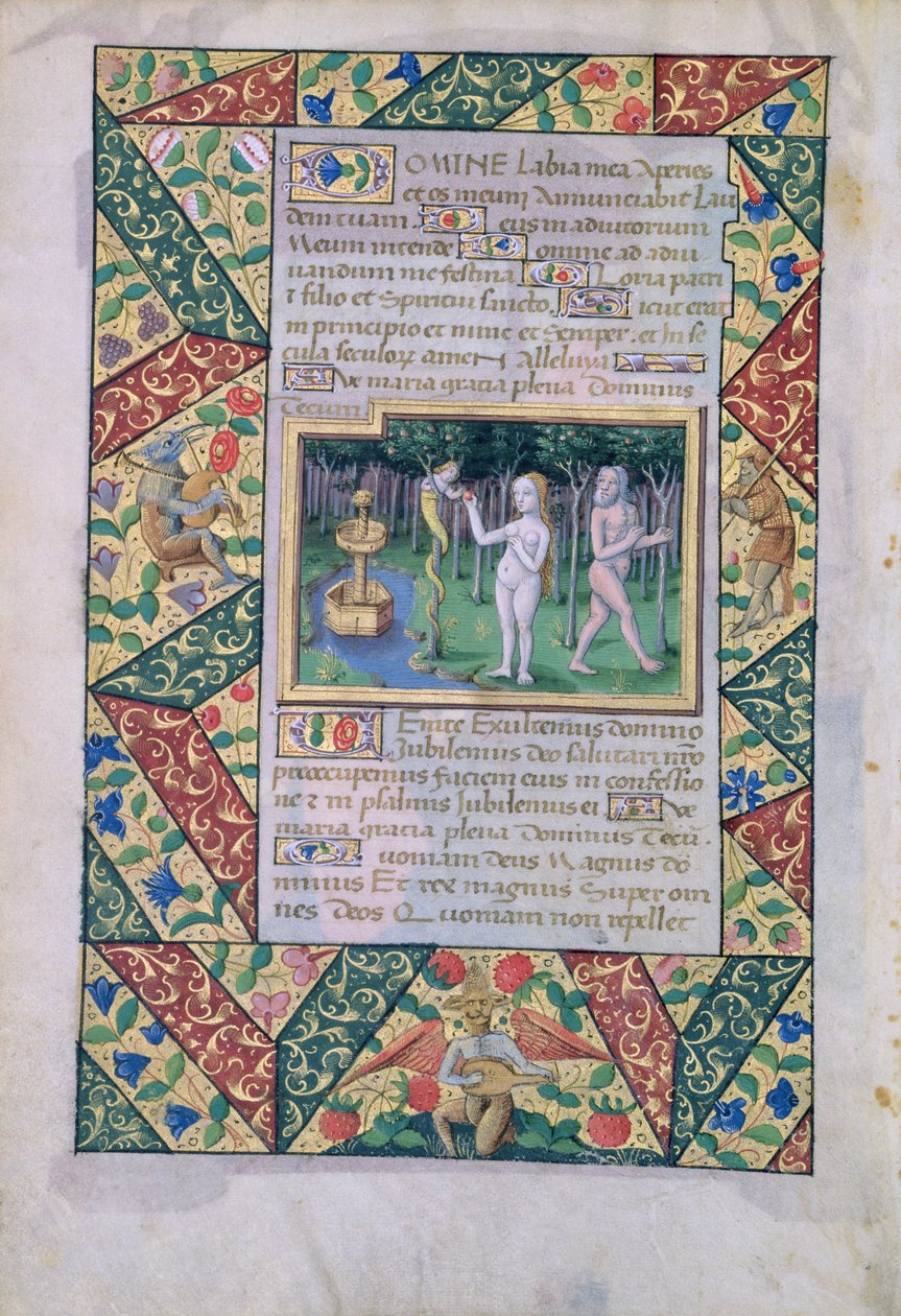 Bayan Lat. Q.v.I.126 fol.12v Louis dOrleans